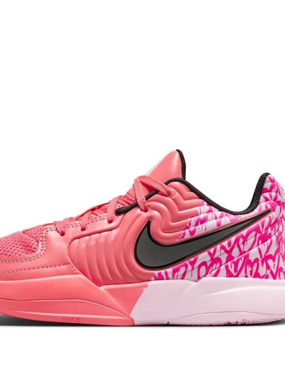 RARE Nike JA 2 Heart Eyes (GS) Size 7Y (9W) Pink Red Basketball Shoes IB8833-800